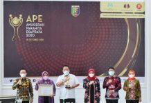 Pemprov Lampung Terima Anugerah Kesetaraan Gender Kemen PPPA