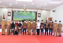 Bupati Serahkan Tali Asih Kepada Qori-Qoriah Dan Pelatih Terbaik I MTQ Deli Serdang Tahun 2021