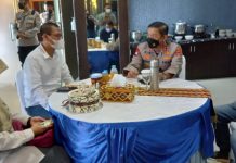 Ketua PWI Lampung Terpilih Wirahadikusumah Sambangi Mapolda Lampung