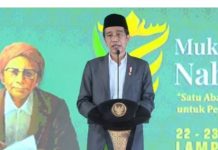 Joko Widodo Resmi Membuka Gelaran Muktamar ke-34 NU