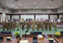 Pemprov Lampung Sosialisasikan Pergub Nomor 58 Tahun 2021 tentang Penggunaan Aplikasi Pedulilindungi