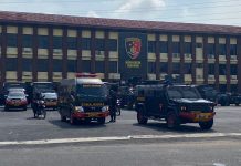 Polda Lampung Gelar Apel Gabungan Hari Kesadaran Nasional