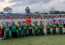 Tim Sepak Bola PWI Lampung Uji Strategi