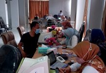 PWI Lampung Bersama Dinas Kesehatan Adakan Vaksin Tahap 3 Boster