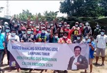 Komunitas Konco Mancing Lampung Timur Deklarasi Gus Muhaimin Presiden 2024