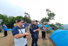 Dishut Lampung Kemah Bareng di Bukit Kendeng Pesawaran