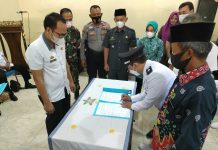 Deni Asrori Jabat Kepala Desa Munca