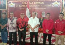 Yanuar Irawan Dampingi Ketua DPD PDIP Lampung Temui Dang Ike Edwin Tokoh Adat Lampung