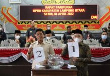 DPRD Kabupaten Lampung Utara Gelar Sidang Paripurna