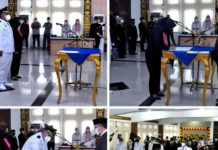 H. Lekok, M.M., Lantik Pejabat Administrator Eselon III dan Eselon IV