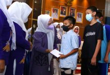 Ketua TP-PKK Lampura Adakan Kegiatan Pengajian, Pemberian Santunan & Berbagi Ta’jil