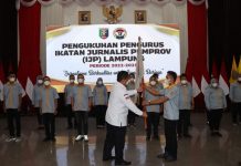 Pengurus IJP 2022-2025 Resmi Dikukuhkan