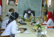 Chusnunia Menerima Audiensi Walikota Bandar Lampung Jelang Anniversary APEKSI Ke-22