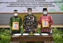 Pemkab Lamtim kembali Meraih Predikat WTP Untuk Ke4 kalinya Secara Beruntun