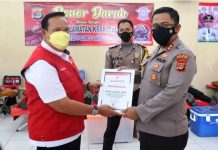 Operasi Keselamatan, Satlantas Gelar Donor Darah Besama PMI Lamtim