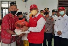 PMI Lamtim Kembali Beri Bantuan Kepada Masyarakt Terkena Bencana Alam Angin Puting Beliung