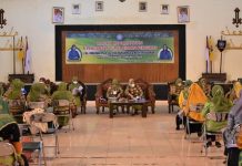 Ketua TP PKK Lamtim Ny Yus Bariah Dawan Rahardjo pimpin Rapat Koordinasi dan Pengantar Purna Bhakti Pengurus