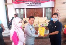 Anggota DPRD Provinsi Lampung AR Suparno Minta Masyarakat Jaga Pola Hidup Sehat saat Pandemi Covid-19