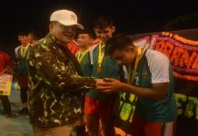 Tournamen Bola Volly Musa Ahmad Cup Resmi Ditutup