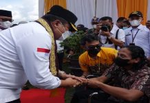 Bupati Musa Dampingi Tim Penilai Lomba Desa