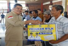 Pemkab Lamteng Targetkan Rumah Layak Huni Bagi Masyarakat