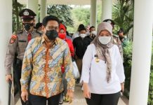 Wagub Chusnunia Dampingi Mendes PDTT A. Halim Iskandar Buka Sosialisasi Prioritas Pembangunan dan Pengawasan Dana Desa