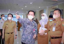 Kunjungi Samsat Lampung, Dirjen Keuda Kemendagri Apresiasi e-Samdes dan L-Smart Samsat