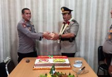 Ini Yang Disampaikan Kasat Samapta Polrestabes Medan Kepada Anggotanya yang Purnabakti