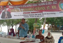 Reses 3 Anggota DPRD Sumut Tahun 2021/2022 Bapak Drs H.M Subandi.ST.MM