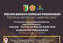Karang Taruna Pesawaran Gelar Festival Ketipung Lampung 2022