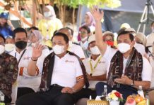 Dampingi Menteri Perindustrian RI Pada Puncak Acara Gernas BBI, Gubernur Arinal Dorong IKM/UKM Hasilkan Produk Berkualitas