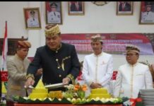 Bupati Hadiri Rapat Paripurna Peringatan HUT Lamteng