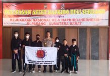 Kapolresta Deli Serdang Melepas Atlet HAPKIDO Ikuti Kejurnas Ke V Tahun 2022 Di Padang Sumatera Barat