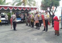 Meriahkan HUT RI Ke-77 Tahun,Kapolsek Batang Kuis Pimpin Apel Gabungan