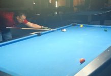 Manager Cabor Biliar PWI Lampung Tinjau Atlit Asah Kemapuan di City Biliar Plaza Lotus
