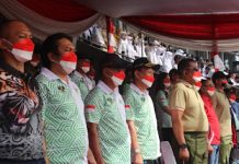 Mingrum Gumay Hadiri Pembukaan Liga Santri Piala Kasad 2022