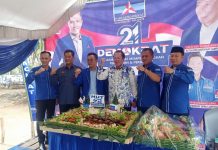 DPC Partai Demokrat Lampung Selatan Peringati HUT ke-21