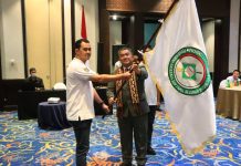 Pengukuhan dan Pelantikan Pengurus Perbasasi Provinsi Lampung Masa Bakti 2022-2026