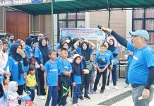 Anniversary Ke-1 Tahun Sunlake City & Water Land Tamora Gelar Jalan Santai