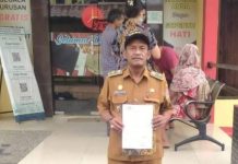 Kades Bakaran Batu Laporkan Akun FB Diduga Menyebar Fitnah Atas Dirinya Ke Polisi