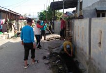Pemdes Bintang Meriah Bersama Warga Laksanakan Jum’at Bersih