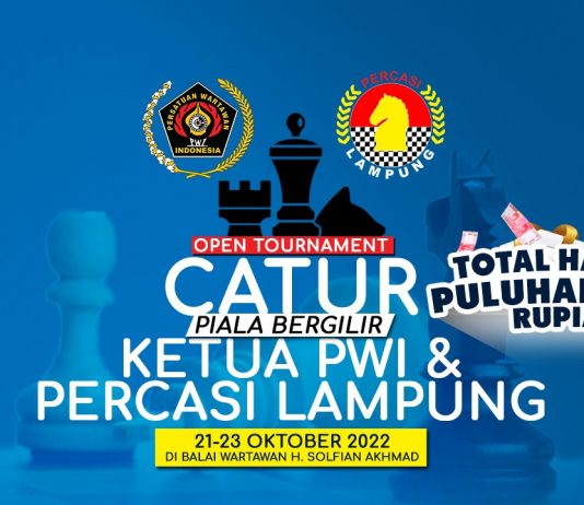 Master Nasional Catur Akan Tampil di Turnamen Catur PWI-Percasi Lampung