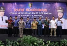 Wagub Chusnunia Membuka Rapat Koordinasi Forum Kerukunan Umat Beragama se-Provinsi Lampung