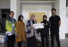 Ketua Perwosi Lampung Bantu Sarana dan Prasarana Atlet Pekan Olahraga Mahasiswa Nasional (POMNas) XVII