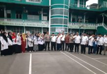Kapolsek Patumbak Bersama Personel Lainnya Laksanakan Kegiatan”Road To School”