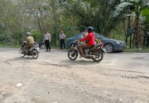 Polsek Tulangbawang Tengah Patroli Rawan Siang Antisipasi C3