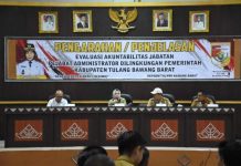 Pj Bupati Tulang Bawang Barat Evaluasi Kinerja Pemerintah