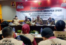 Tingkatkan Sinergitas, Dinsos Lampung Gelar Rakor Bersama Korwil dan Korkap PKH se-Lampung