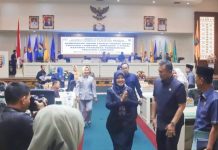 Wagub Nunik Ikuti Rapat Paripurna DPRD Lampung Lanjutan Pembicaraan Tingkat I