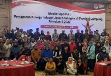 OJK Lampung Paparkan Kinerja Industri Jasa Keuangan Triwulan 4 – 2022